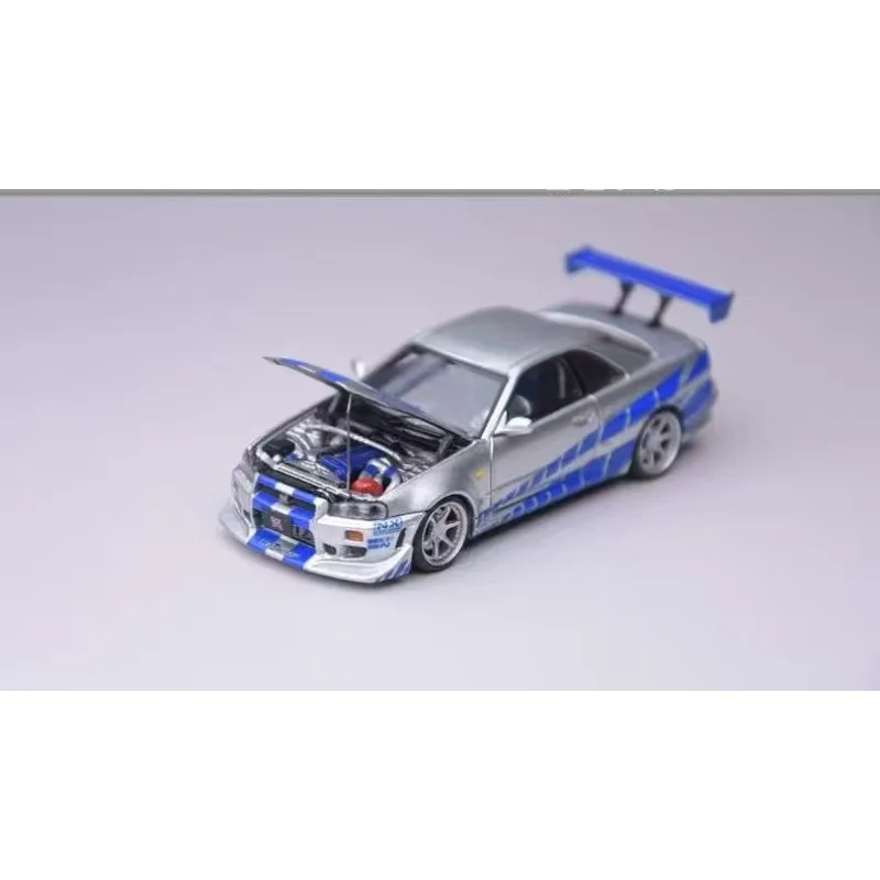 FOCAL HORIZON GTR R34 ミニカー Focal Horizon FH 1:64 alloy model R34 Fast & Furious