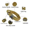 Adjustable Tactical Dogs Collar Traction Rope Military Pets Collars German Shepherd Training Medium Large Dog Pet  Accessories 3