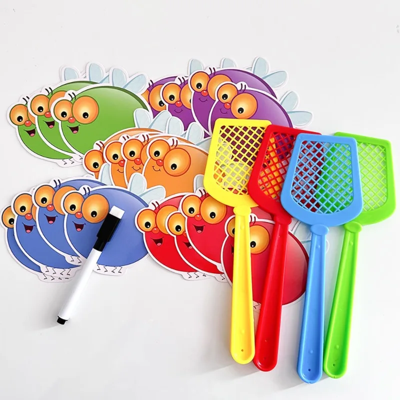 Language Learning Tool for Children-Fly Swatter and Erasable Cards for Interactive English Learning