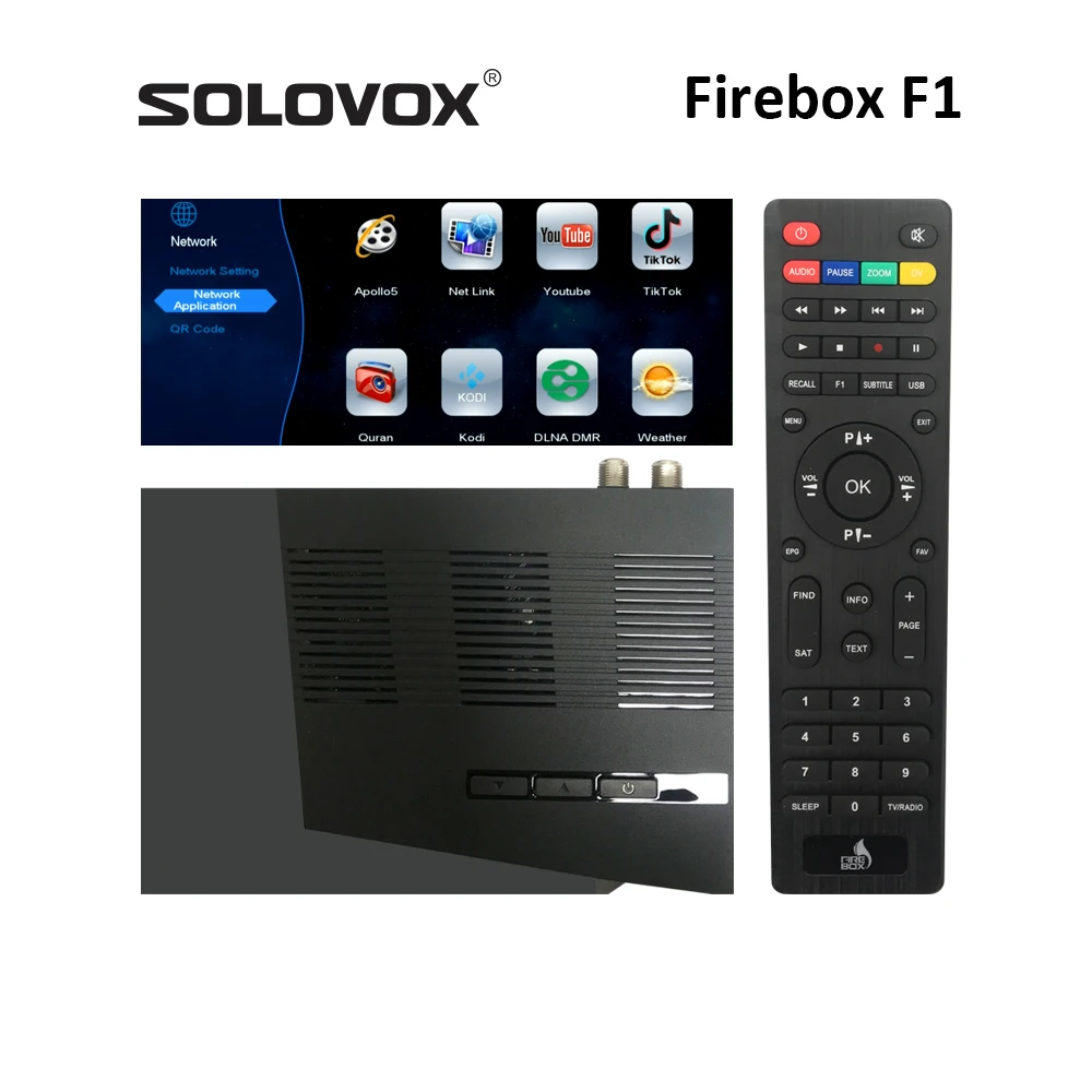 Solovox Firebox F1 Hd Dvb S2 Forever Iks Sds Satellite Tv Receiver