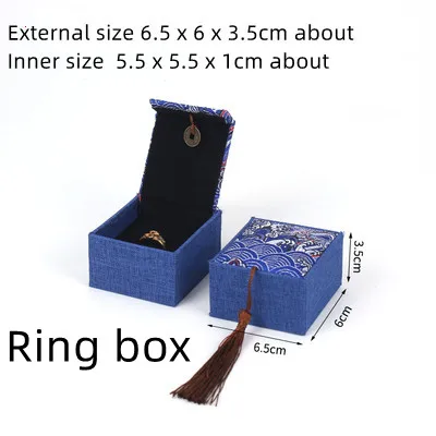 6Pcs Valentines Day Gifts Boxes Square Bowknot Organza Ribbon Cardboard Bracelet  Bangle Jewelry Packaging Boxes Case 9x9x2.7cm - AliExpress