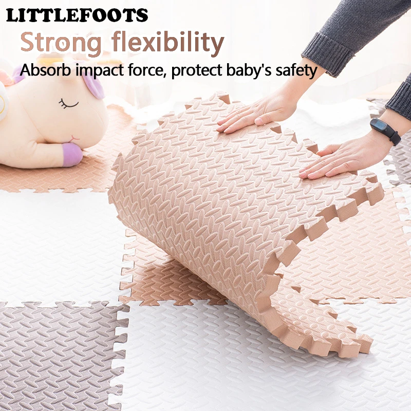 Play Mat 16pcs Baby play mat Children's carpet Foam baby Playmat 1.2cm Disassemblable Assemblable security No odor Carpet baby room play mat foam play mat