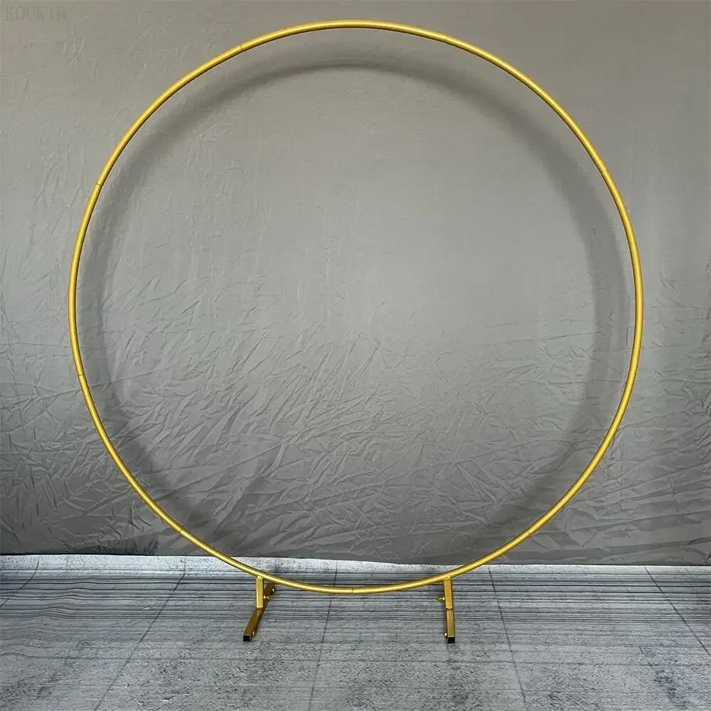 قوس معدني دائري خلفية تصوير