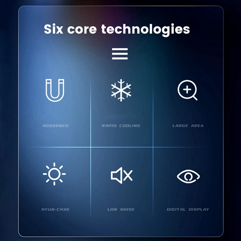 X42 Cooler Per Tablet - Ventola Di Raffreddamento Magnetica Con RGB, Raffreddamento A Semiconduttore, Silenzioso, Per Gaming E Uso Intenso - Foto 9