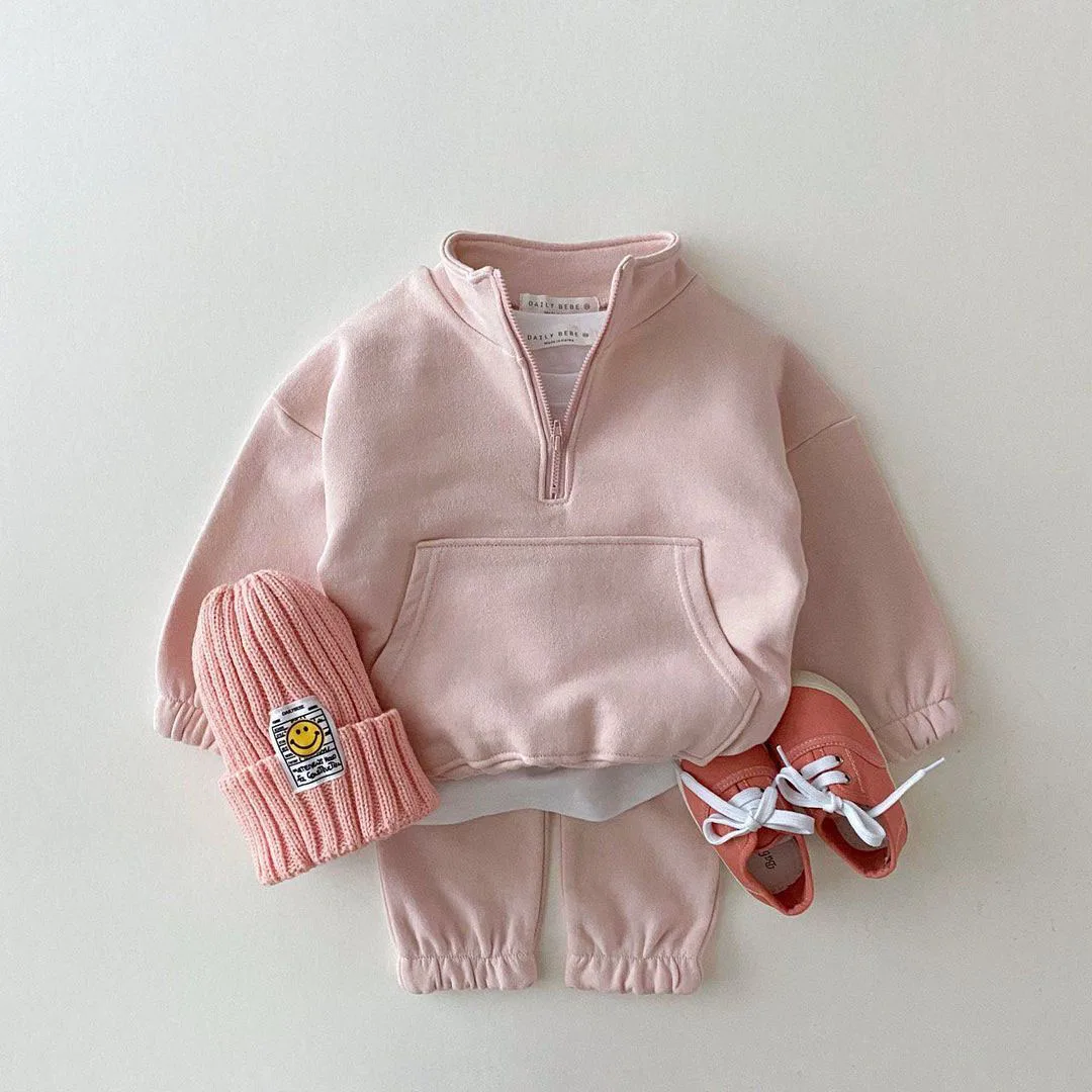 Baby Toddler Letter Hoodie & Pants Set 3
