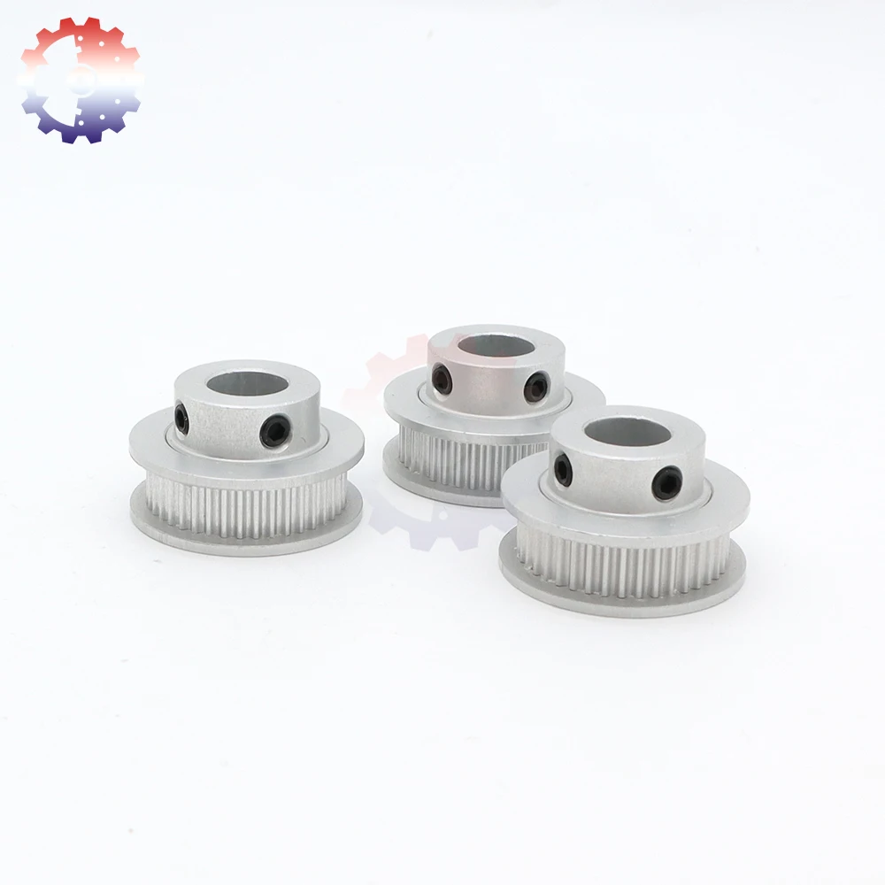 Description Picture 4 of item35Teeth 2GT Timing Pulley 35T 2M Pulley Bore 4/5/6/6.35/8mm 35 Teeth Synchronous Wheel Pulleys Belt Width 6/10mm GT2 Belt Pulley