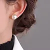 2pcs Pearl Ear Clip Earrings Fashion Without Ear Hole Earings Simple Ear Cuff Fake Piercing Fashion Jewelry Earings for Women 6