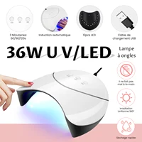 Full Manicure Tools Kit 10/18 PCS Gel Polish with Nail Lamp Set Top Base Coat Semi Permanent Gel Varnishes Complete Nail Gel Kit 2