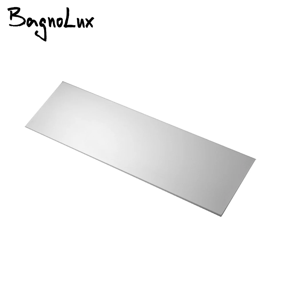 Bathroom Shelves Wall Mounted Shelf Toilet Accessories Rack White 300-500MM Aluminum Single Tier Kitchen Shower Room Use Screw