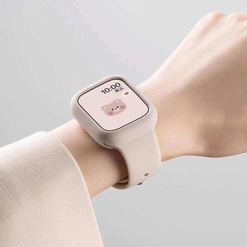 Premium Silicone Protective Case for Smartwatch - Durable Bumper Cover & Accessory Shield