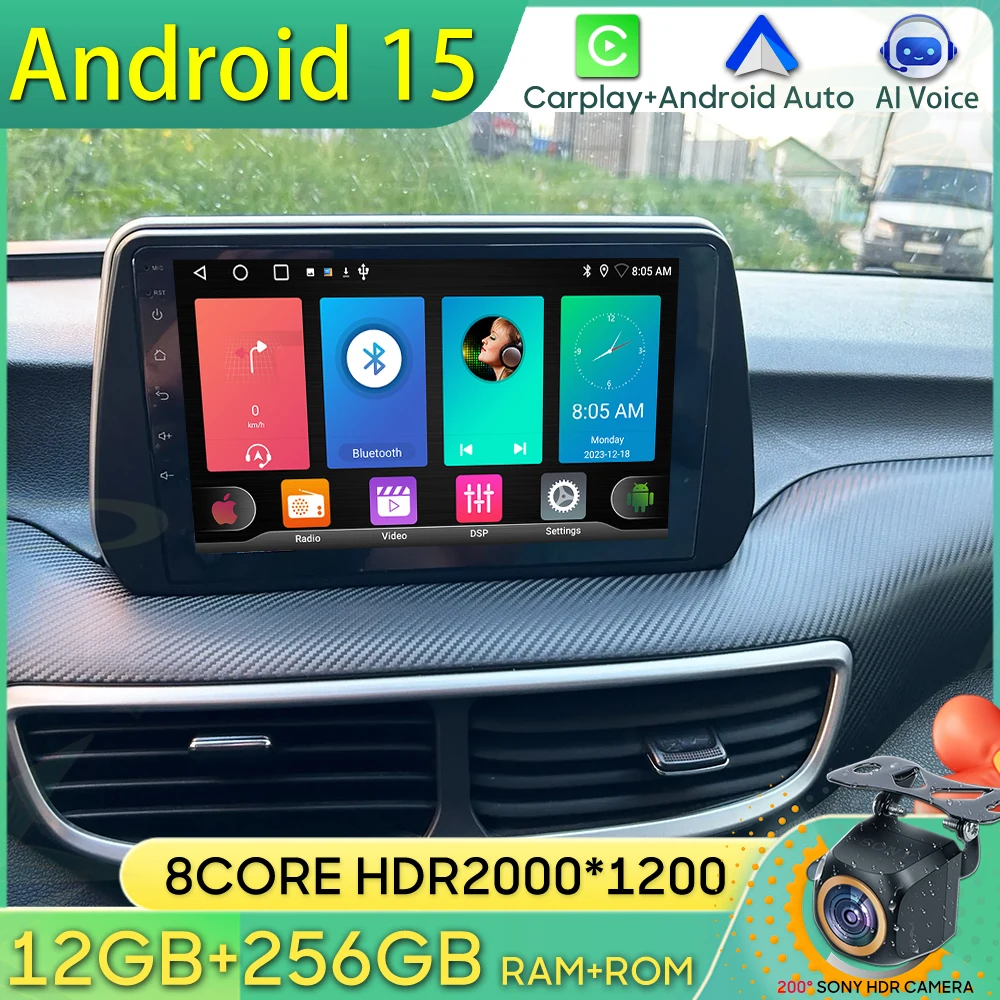 Autoradio Stereo Android 8.1 Navigatore GPS da per Hyundai I20 2015 Autoradio Stereo Android 8.1 Navigatore GPS da per Hyundai I20 2015