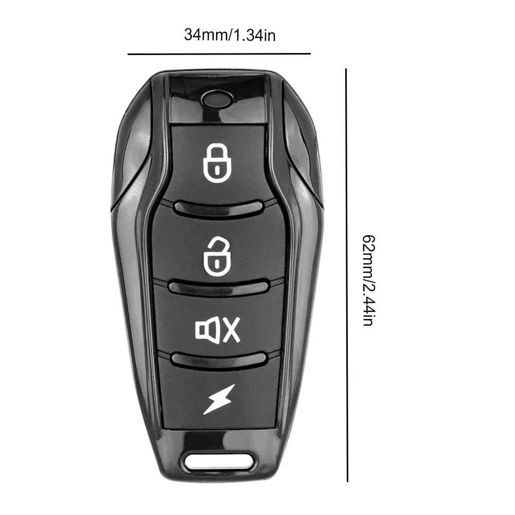 315/433Mhz Remote Control Duplicator 4 Button Cloning Wireless Remote Control Key Fob Universal for Car Garage Door Gate