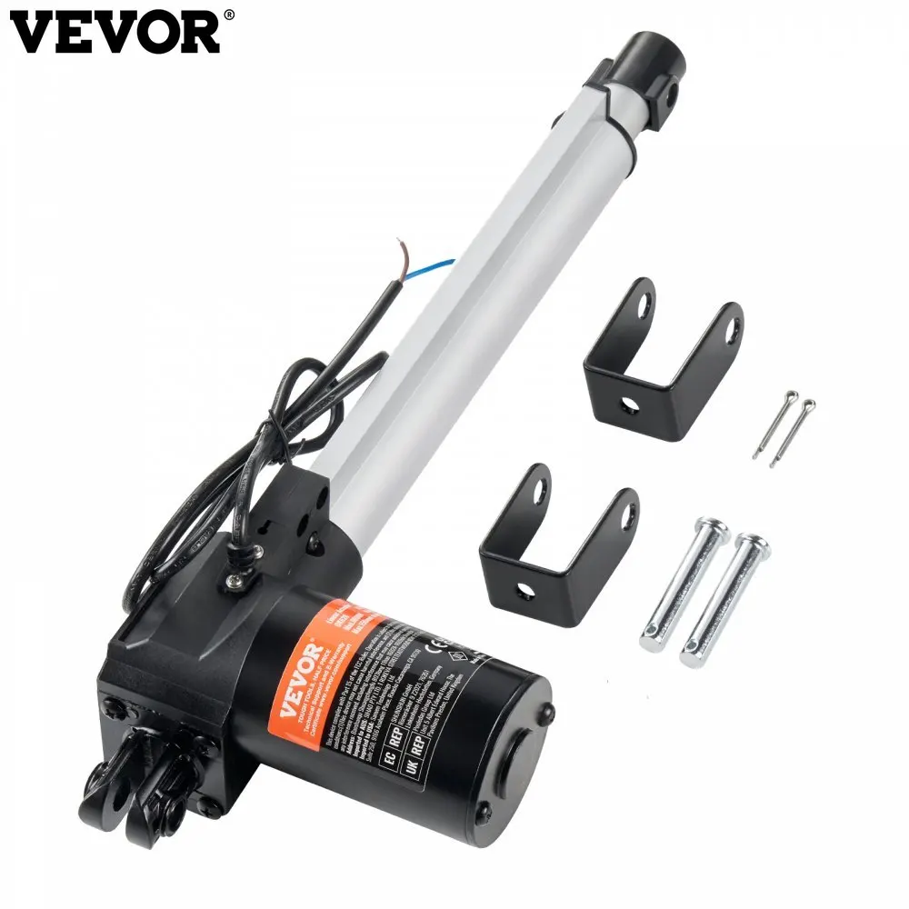Vevor-atuador de Movimento Linear com Suporte de Montagem Heavy Duty Proteção Ip44