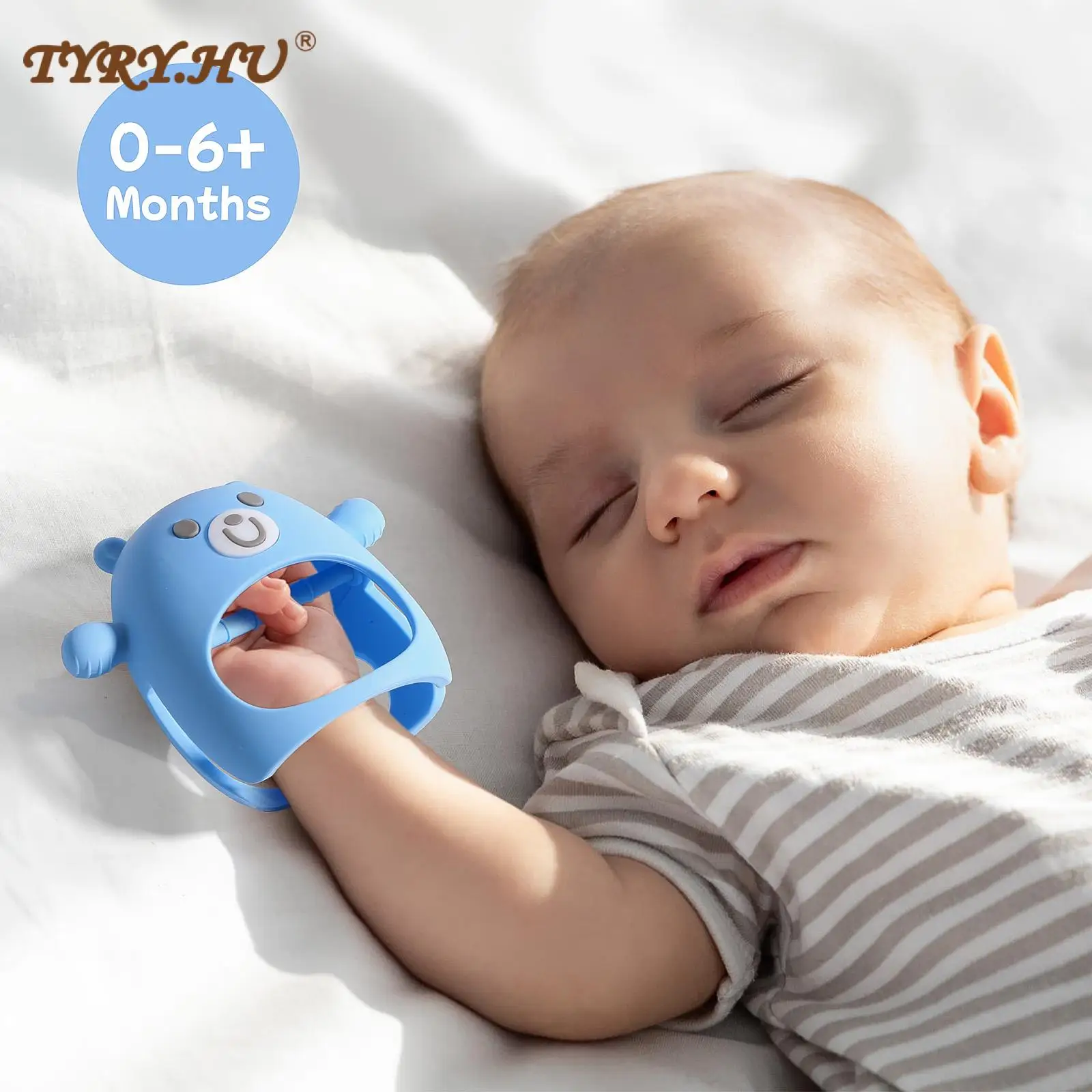 KidsTeethingSiliconeBabyNursingTeetherglovesPacifierNewborn