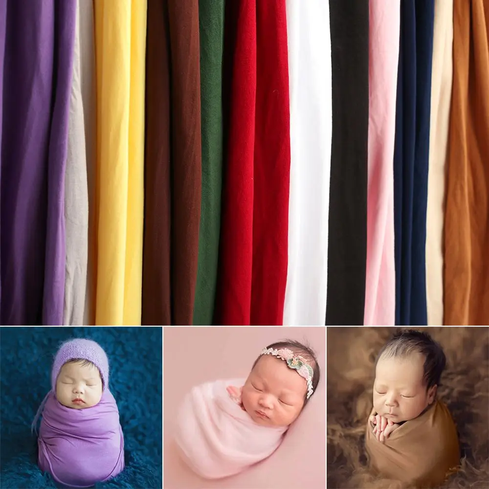 Soft Cotton Baby Photo Wrap Blanket