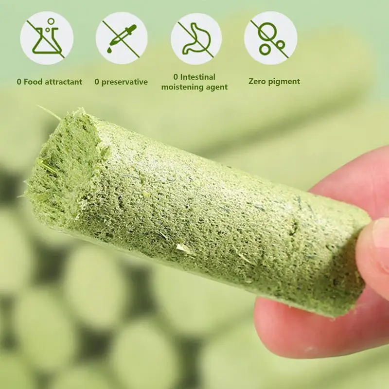 6PCS Cat Grass Teeth Grinding Stick Pet Snacks Hairball Removal Mild Hair Row Ready To Eat Cat Baby Teeth Cleaning Sticks