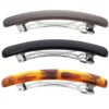3 Pcs Hairpin Clips Snap Barrettes Spring Metal Women Accessories Stainless Steel Styling Women's Cute 3
