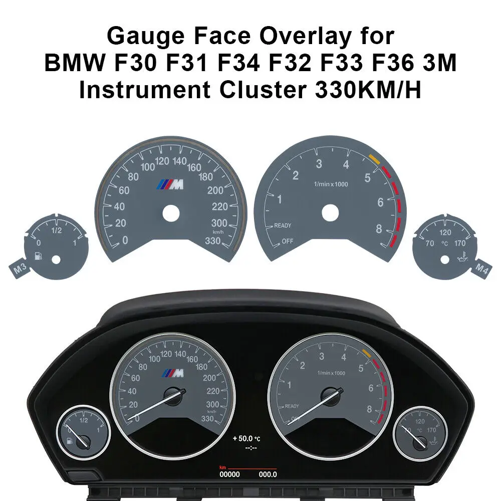 

Манометр для BMW F30 F31 F34 F32 F33 F36, 3 м, 330 км/ч