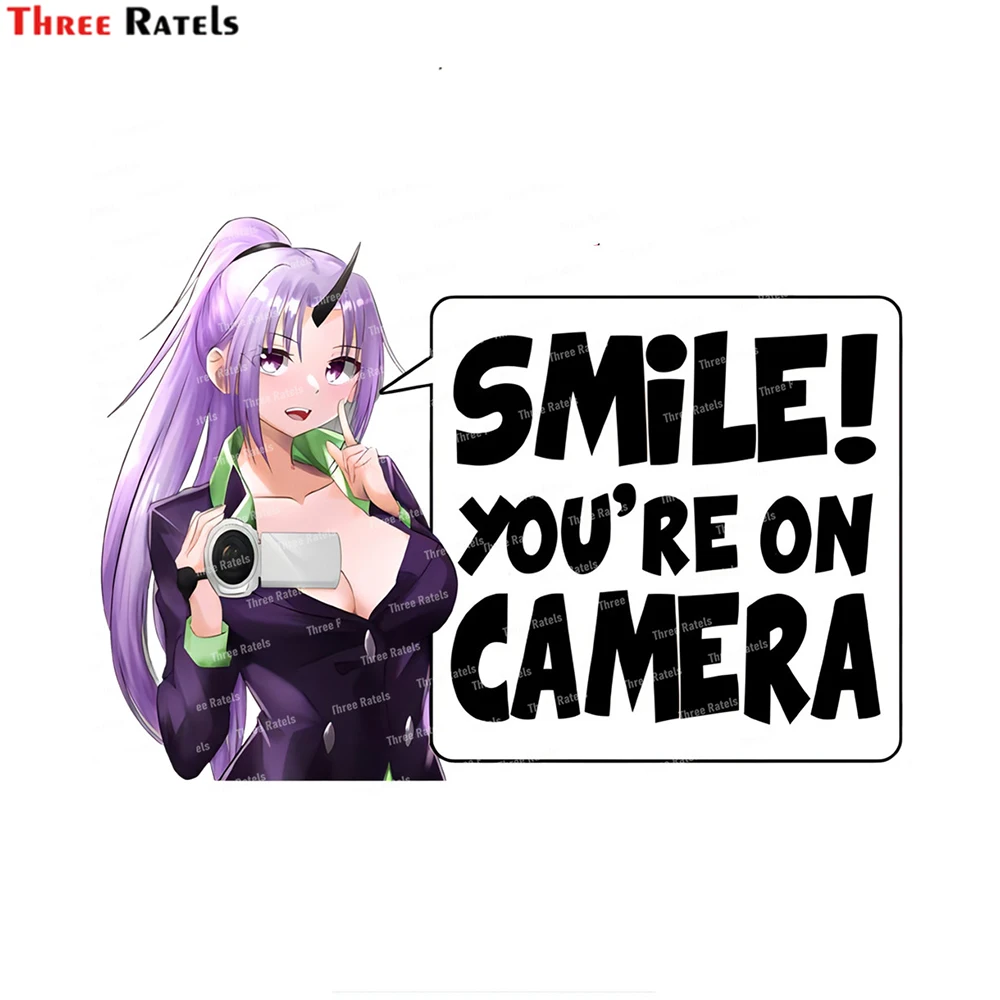 ΠΠΎΠ΄ΠΎΠ½Π΅ΠΏΡΠΎΠ½ΠΈΡΠ°Π΅ΠΌΠ°Ρ Π½Π°ΠΊΠ»Π΅ΠΉΠΊΠ° Π½Π° Π»ΠΎΠ±ΠΎΠ²ΠΎΠ΅ ΡΡΠ΅ΠΊΠ»ΠΎ Three Ratels J432 Hestia Smile You are On Camera Kiss Cut JDM ΠΠΎΠ΄ΠΎΠ½Π΅ΠΏΡΠΎΠ½ΠΈΡΠ°Π΅ΠΌΠ°Ρ Π½Π°ΠΊΠ»Π΅ΠΉΠΊΠ° Π½Π° Π»ΠΎΠ±ΠΎΠ²ΠΎΠ΅ ΡΡΠ΅ΠΊΠ»ΠΎ Three Ratels J432 Hestia Smile You are On Camera Kiss Cut JDM