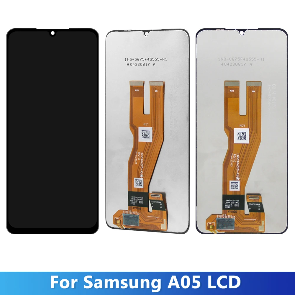 Фото ЖК-дисплей AMOLED 6,7 дюйма с рамкой для Samsung Galaxy A05, сменный сенсорный экран с дигитайзером для Samsung A05, A055, A055F №3