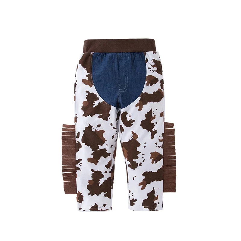 Kids clothing set boys clothing set boys vest set Baby Clothes Boys Cowboy Costume For Kids Children Cosplay Clothing Sets Vest+Trousers Pants+Scarf+Hat 4pcs Toddler Outfits Suit