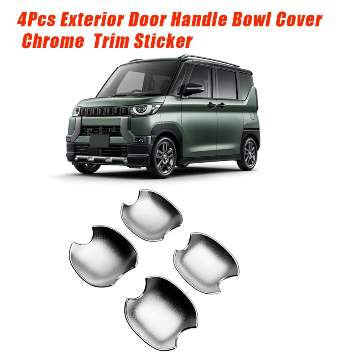 ܺ ¦ ڵ  Ŀ ũ, Delica Mini 2023 2024 ¦, ܺ ڵ Ʈ ƼĿ, 4 