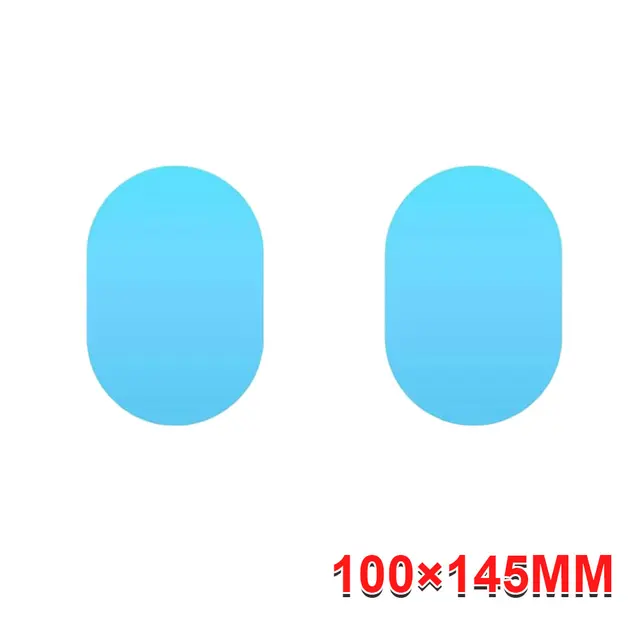 2/4Pc Window Film Car Rear Mirror Protective Film Clear Rainproof Protective Anti-glare Clear Soft Anti Fog Film Car Accessories 6