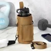 Magnetic Bottle Sling Bag with Phone Pocket Gym Water Bottle Carrier Bag with Silicone Towel Buckle Keep Your Item off the Floor 6