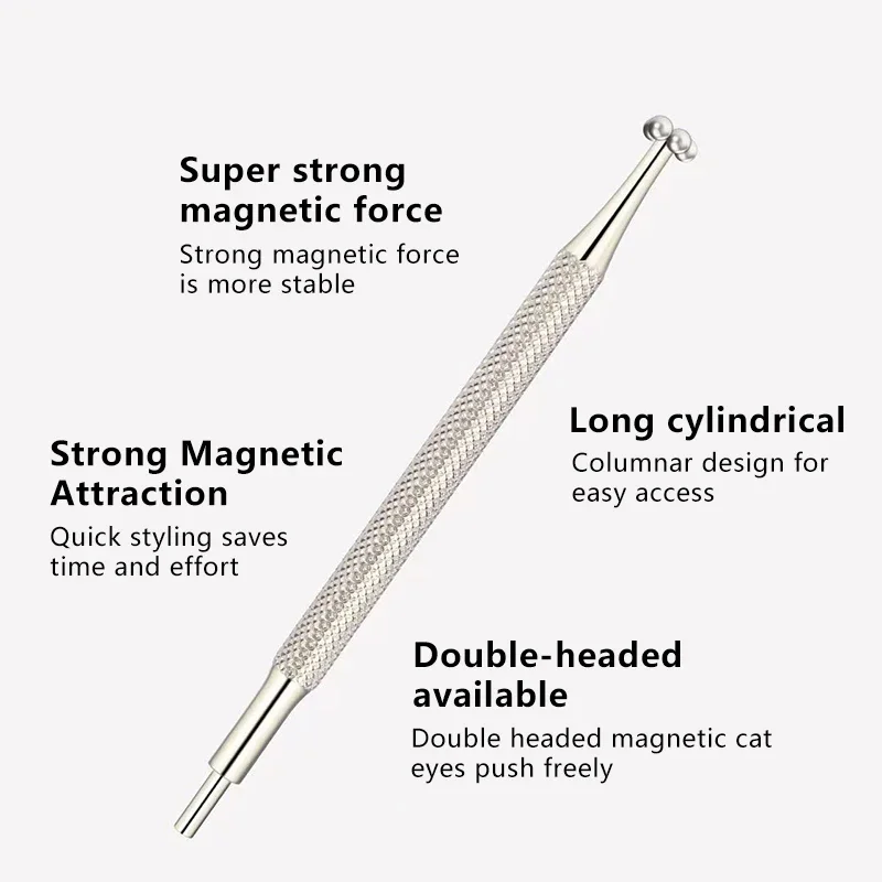 Stylo aimant double embout effet œil de chat pour vernis gel_voghion.com