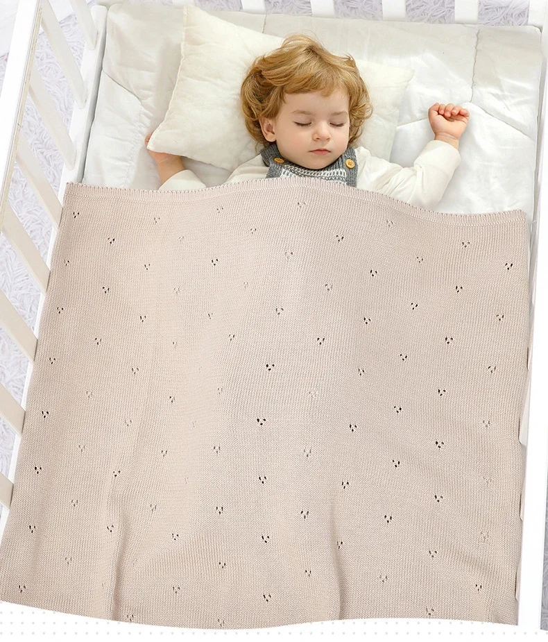 Description Picture 2 of itemBaby Blankets Newborn Infant Boys Girls Cotton Stroller Nursery Swaddle Wrap Cover Quilts 90*70cm Toddler Outdoor Throw Play Mat