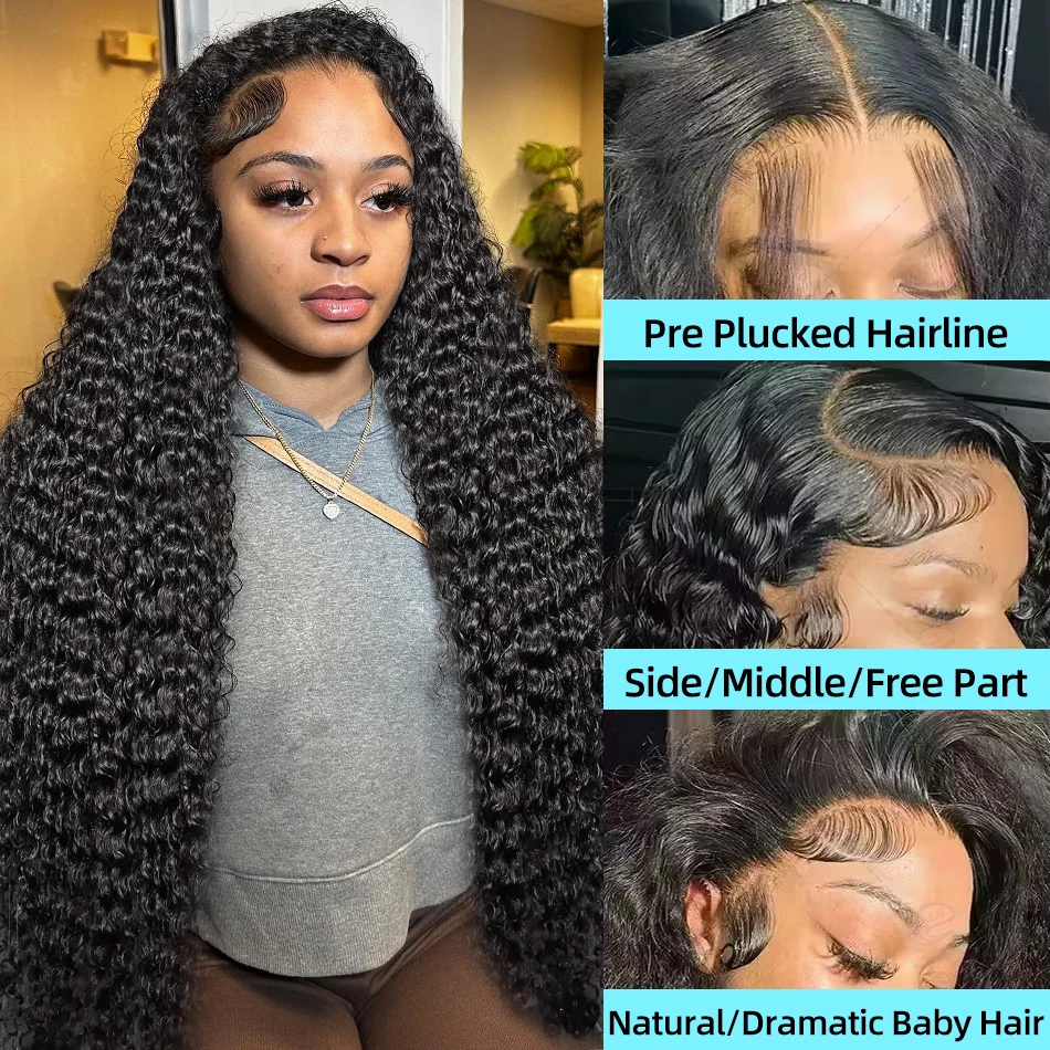 Human Hair Wig Loose Curly for Women