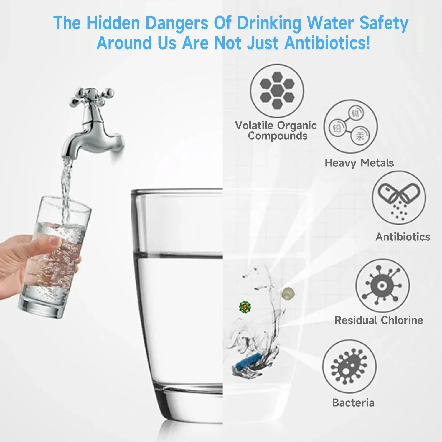 Description Picture 5 of itemWhole House super-magnetic IPSE Water Descaler Scale Inhibition Softener System Machine Anti Limescale Corrosion & Hard water