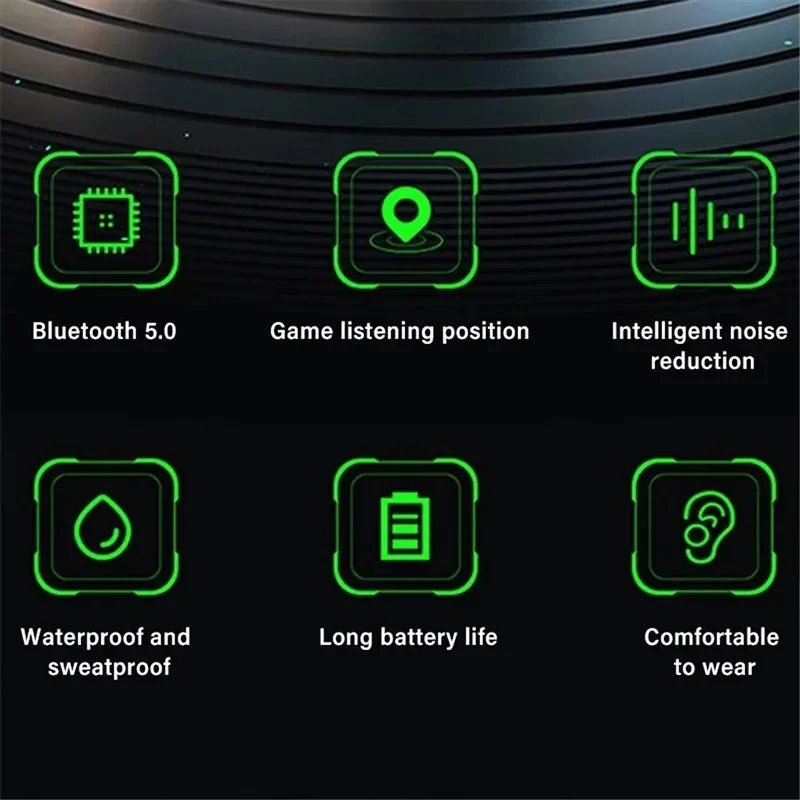 X15Pro TWS Wireless Bluetooth 5.0 Earphones Stereo Headset Sport Earbuds Microphone With Charging Box for Smartphones Xiaomi IOS 6