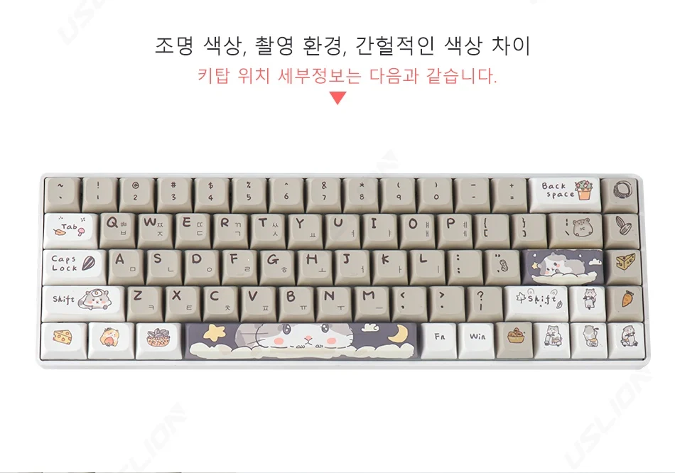 XDA Perfil PBT, Ajuste para Interruptor MX,