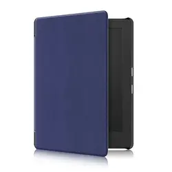Ultra Slim PU Leather Smart Case with Auto Wake/Sleep (Dark Blue)
