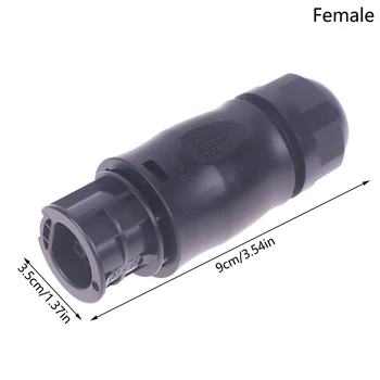 BC01 3 ขา AC ชายหญิง IP68 สําหรับ Solar Grid Tie Micro อินเวอร์เตอร์ Hoymiles Deye APsystems PV แผง Power การตั้งค่าอะแดปเตอร์ 7