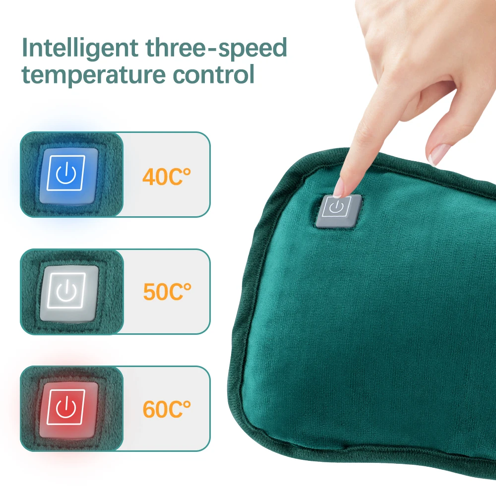 USB Electric Hand Warmer Graphene Heat Thermal Pillow Gloves Pad Winter Warm Bag for Hot Hands And Feet 2