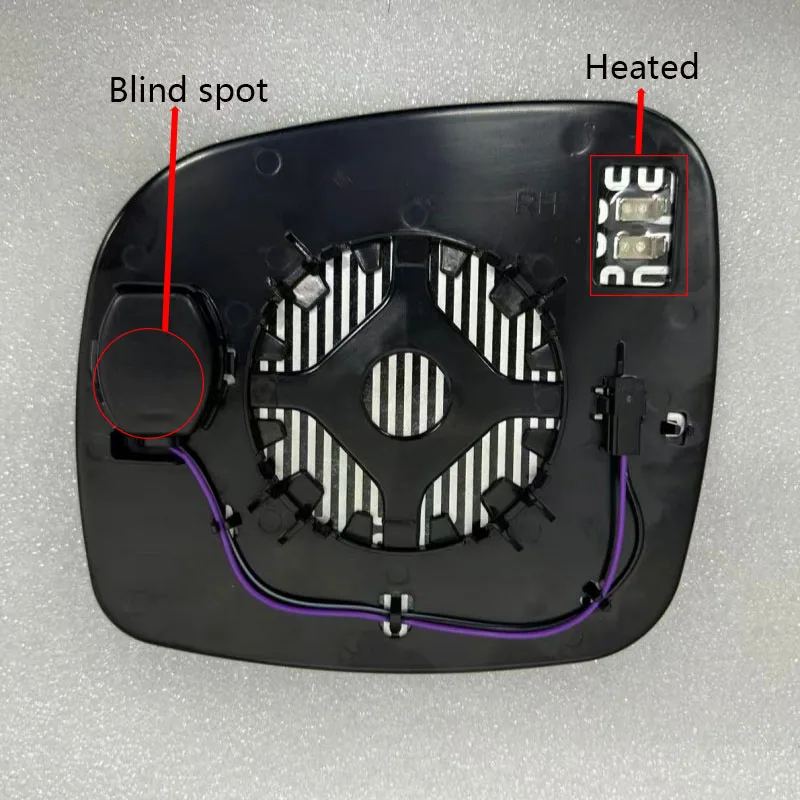 2008-2016년형 닷지 그랜드 캐러밴 및 크라이슬러 타운 앤 컨트리용 자동 좌우 열선 사각지대 방지 윙 리어 미러 글라스