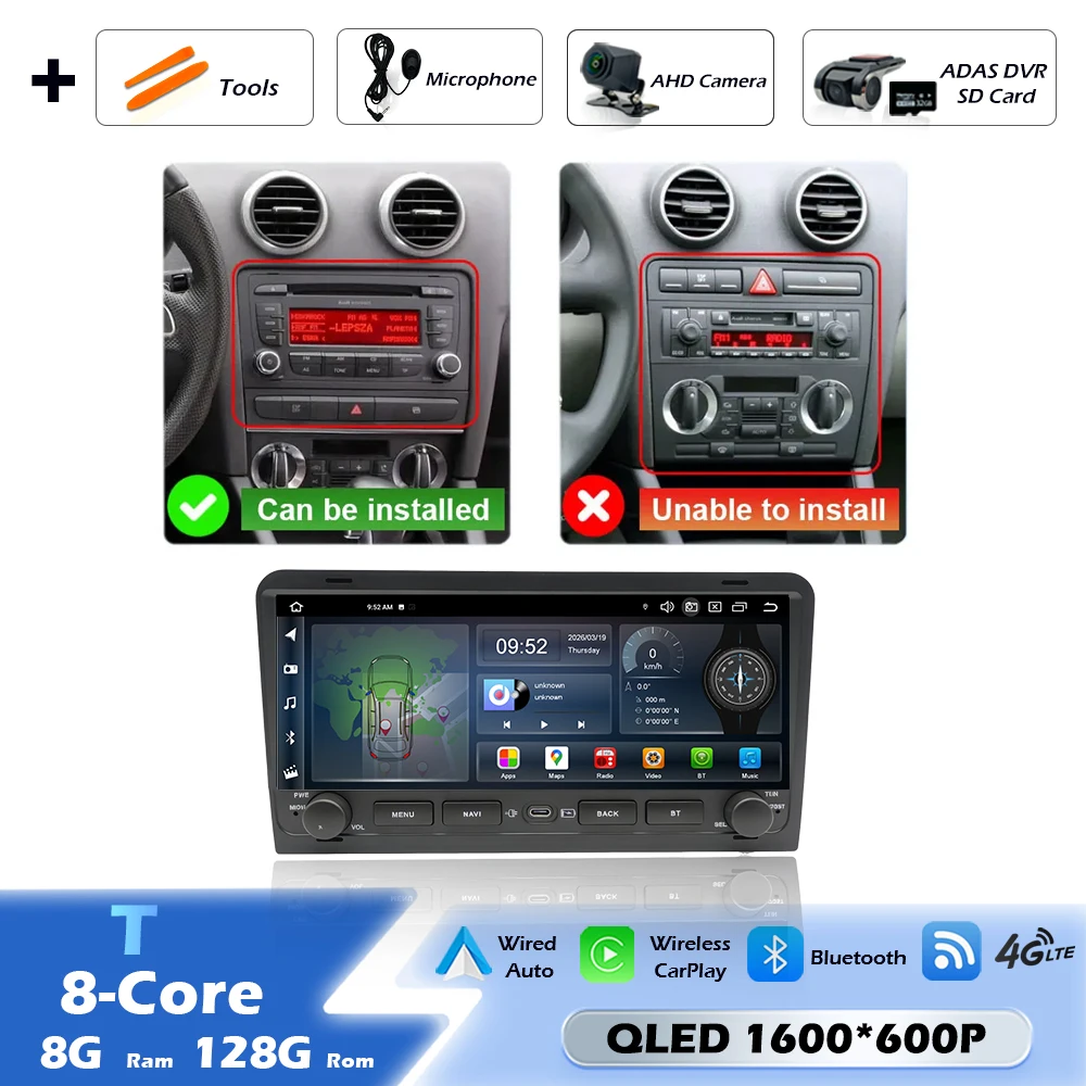 T 8G 128G DVR