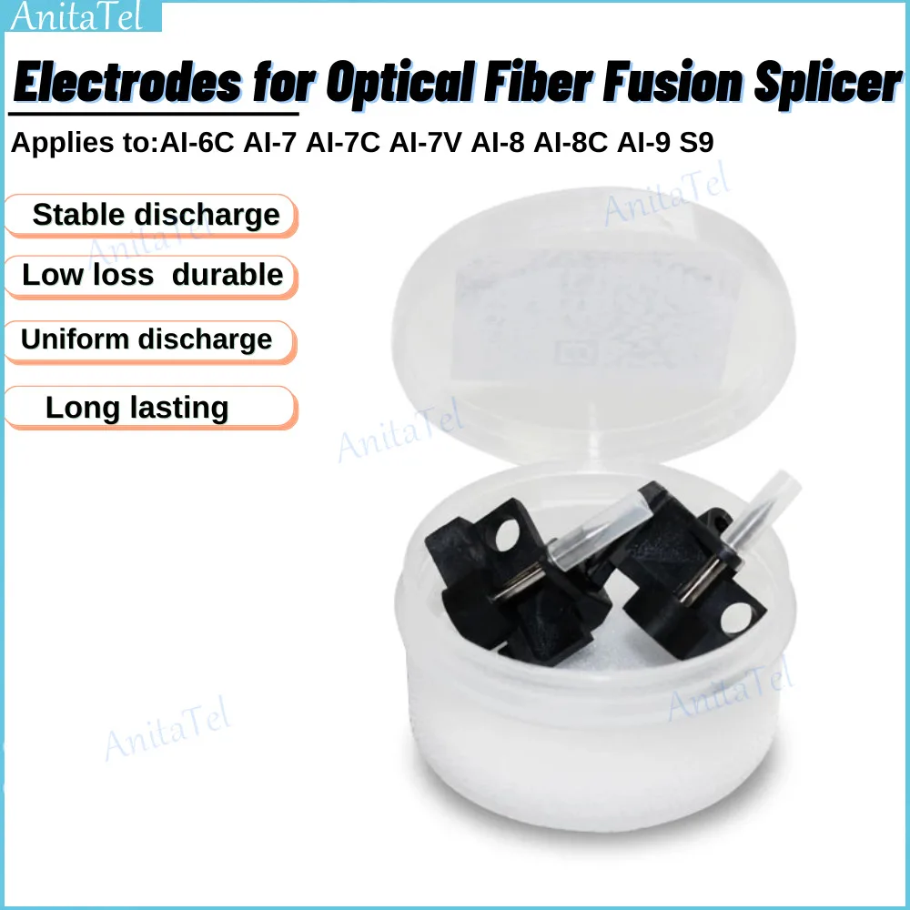 Elettrodi Per Fibra Ottica Fusion Splicer Ai-6C Ai7 Ai7C Ai8 Ai8C Ai9 Elettrodi Elettrodi Per Saldatrici