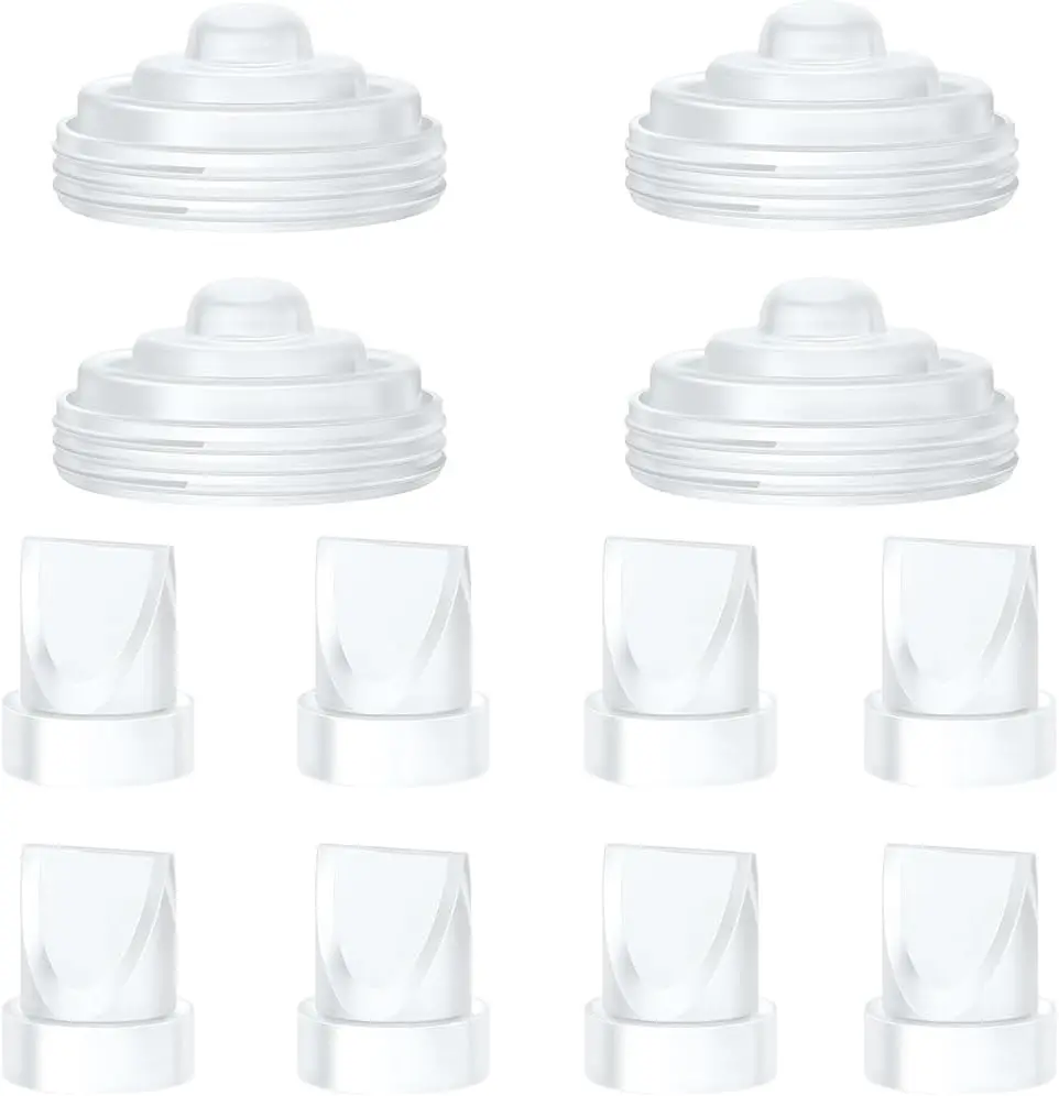 Breast Pump Accessories Duckbill Valves & Diaphragm Compatible with Momcozy M5 Breast Pump Replacement Pump Parts Accessories Compatible for M5 Momcozy