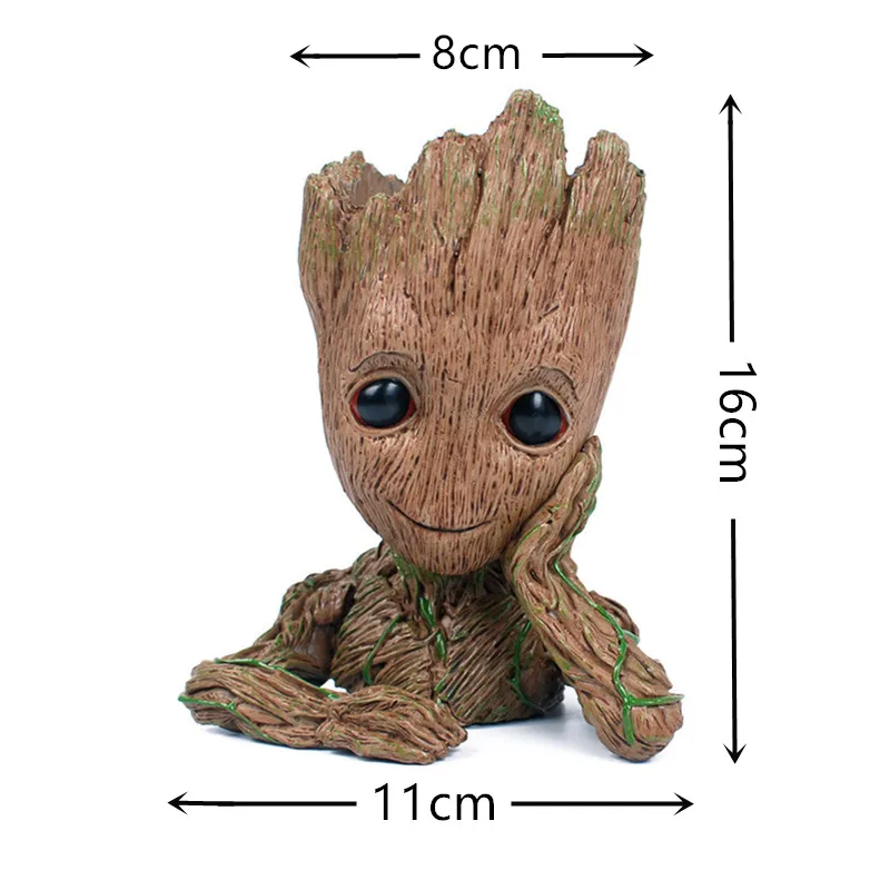 PVC Cute Cartoon Tree Man Aquarium Ornament Fish Tank Cave Stone Decoration Plant Flower Pot Bonsai Garden Home Decor Artificial Plants Fish Tank Ornaments Fish Tank Decorations Aquarium Ornaments 3 style