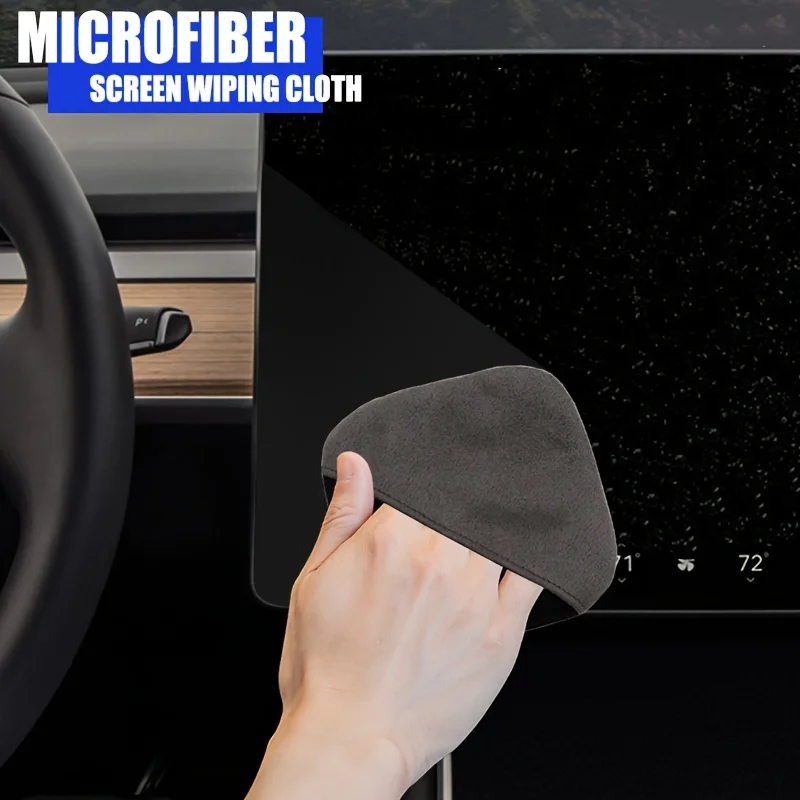 Ultra-Fine Microfiber Car Touchscreen Cleaning Cloth, Microfiber Touchscreen Cleaning Cloth for Dashboard and Display Screen