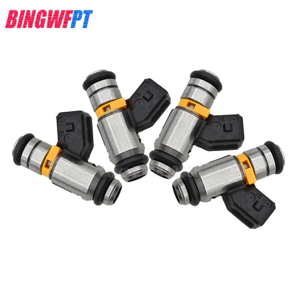 Ugello Iniettore Carburante 4X Iwp160 Per Fiat Grande Punto 1.2 2007 R. Poj 1.2/1.4 8V Nuovo 500 1.2 8V Mpi 50Kw Grande Punto 1.2/1.4 8V