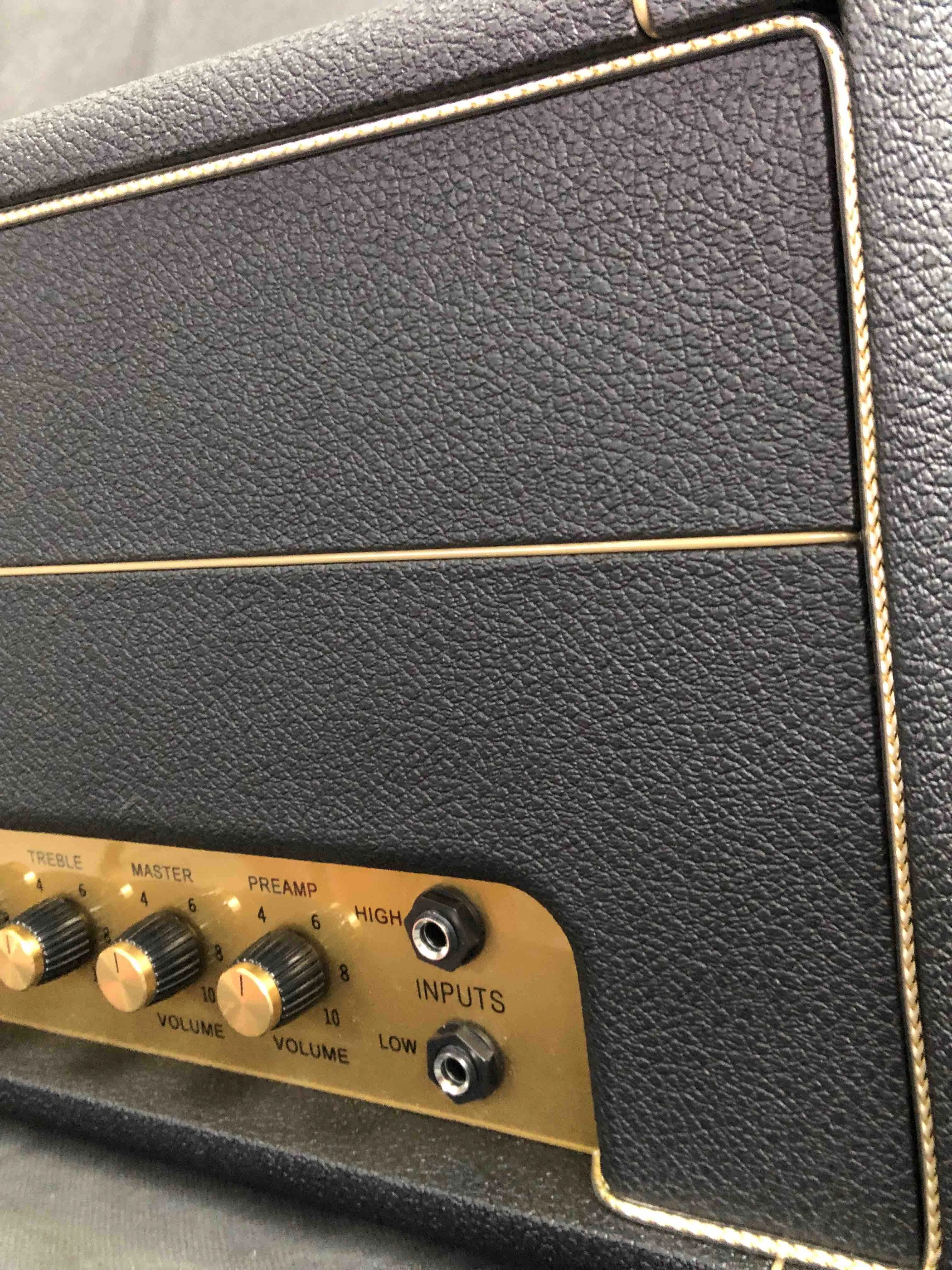カスタムグランド2204 JCM800 handwiredギターアンプヘッド50ワット黒 
