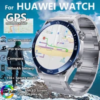 For HUAWEI Xiaomi NFC Smart Watch Men GPS Tracker AMOLED 454*454 HD Screen Heart Rate ECG+PPG Bluetooth Call 2025 Smartwatches 1