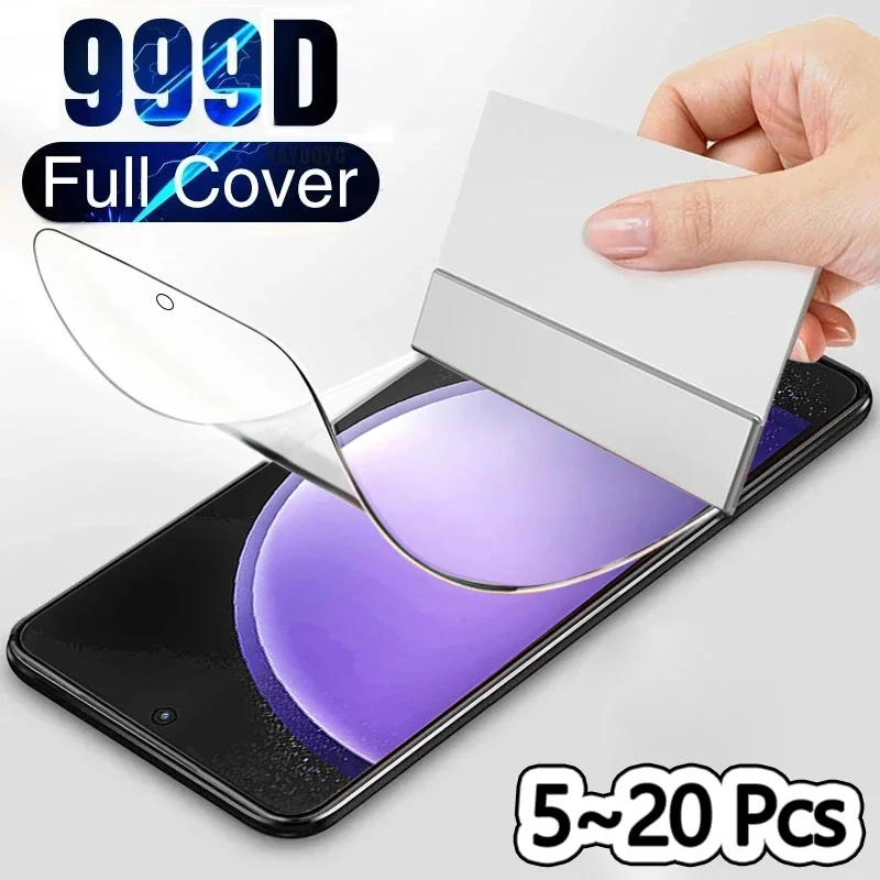 5~20 Pcs Pellicola Idrogel Per S23 Fe 5G Samsung S23 Plus Screen Protector S 23 Ultra Pellicola Protettiva S23+ Samsung Galaxy S23 Ultra Hydrogel Film
