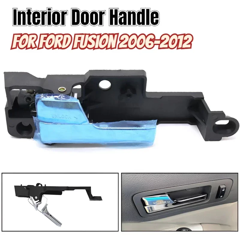 Mercury Milan 2006-11 Lincoln MKZ 2007-12 Lincoln Zephyr 2006-09 LHD 용 Ford Fusion 2006-2012 용 내부 크롬 도어 핸들