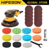 5/6 Inch Pneumatic Air Orbital Sander Polisher Tool Polishing Random Orbital Machine Grinder for Car Paint Care Rust Removal 1