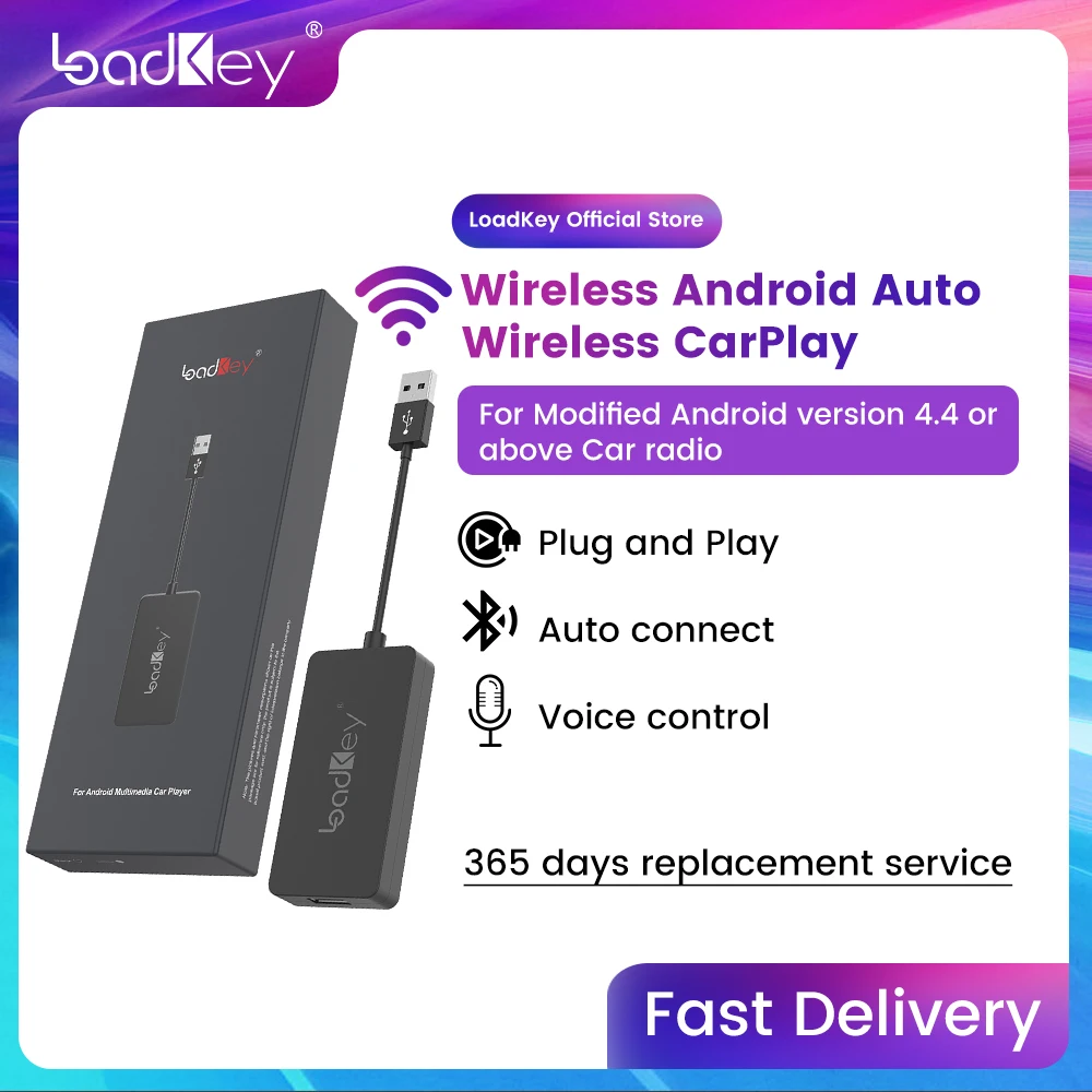Loadkey-Carlinkit-CarPlay-Activator-Android-Auto-Wireless-USB-Dongle ...